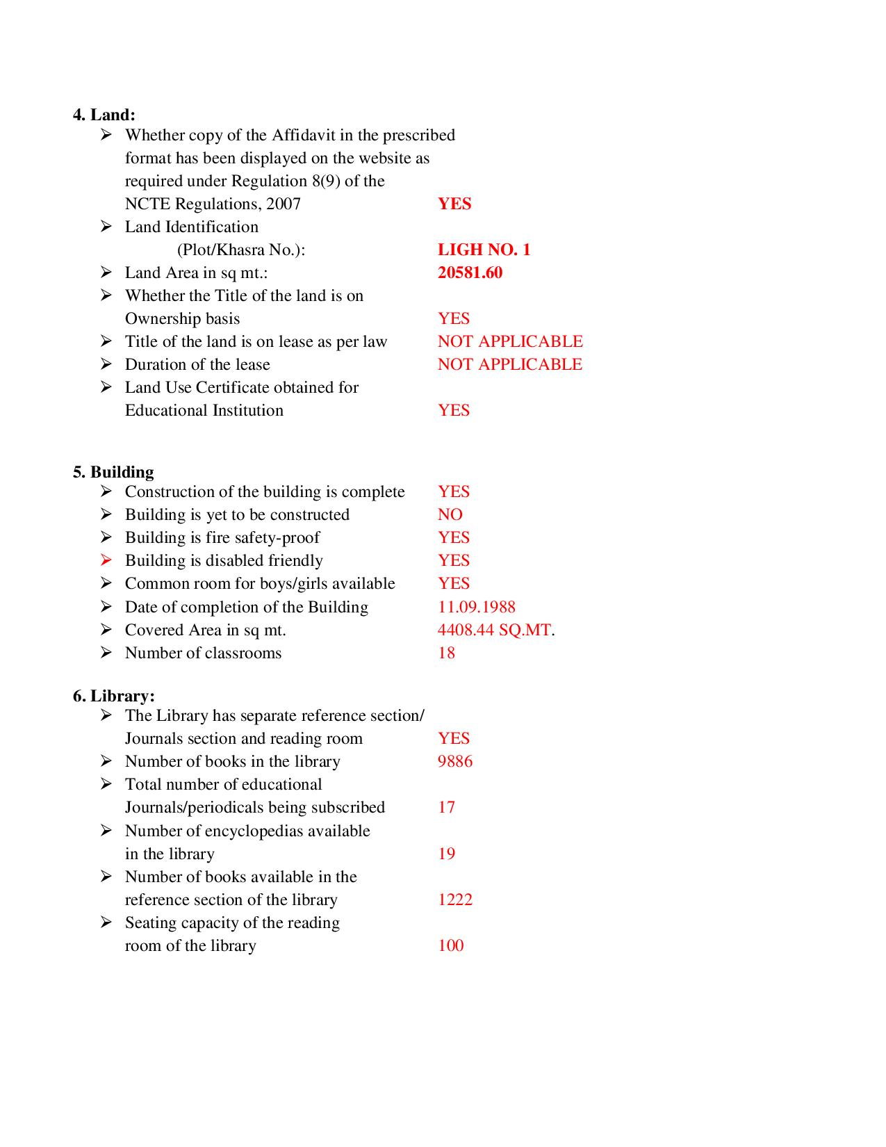 Mandatory Disclosure Page 2